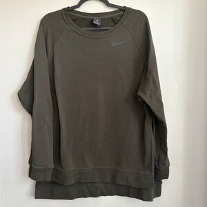 Nike Dark Green Crewneck Sweatshirt